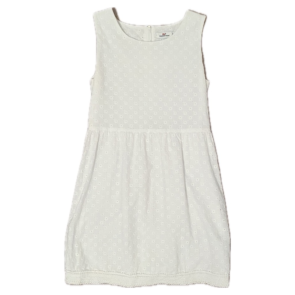 Vineyard Vines Girl’s Sleeveless Eyelet Dress